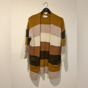 Striped cardigan